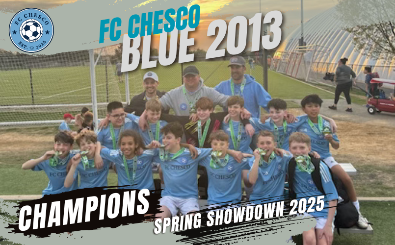 FC Chesco 2013 Boys Blue are Champions at the Spring Showdown 2025